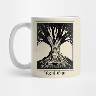 The Buddha and the Bodhi Tree Mug